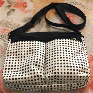 Fossil Bailey Polkadot cross body purse